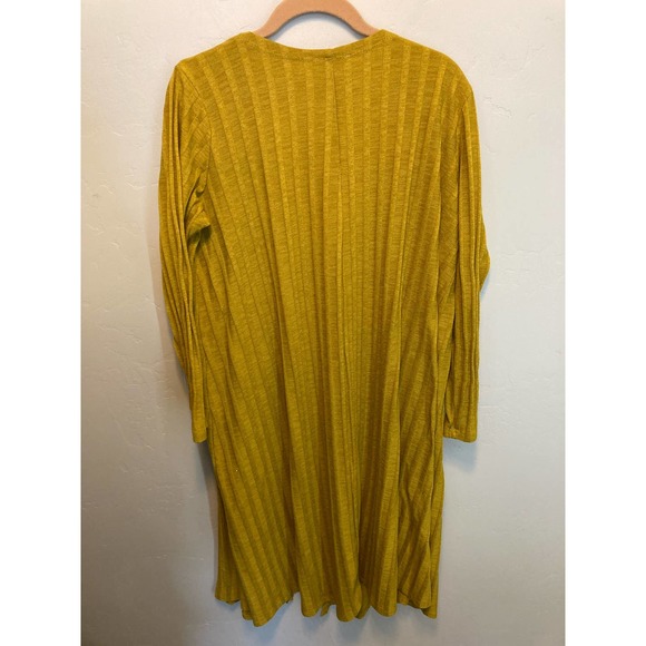 LulaRoe Mustard Yellow Long Cardigan - Picture 7 of 7